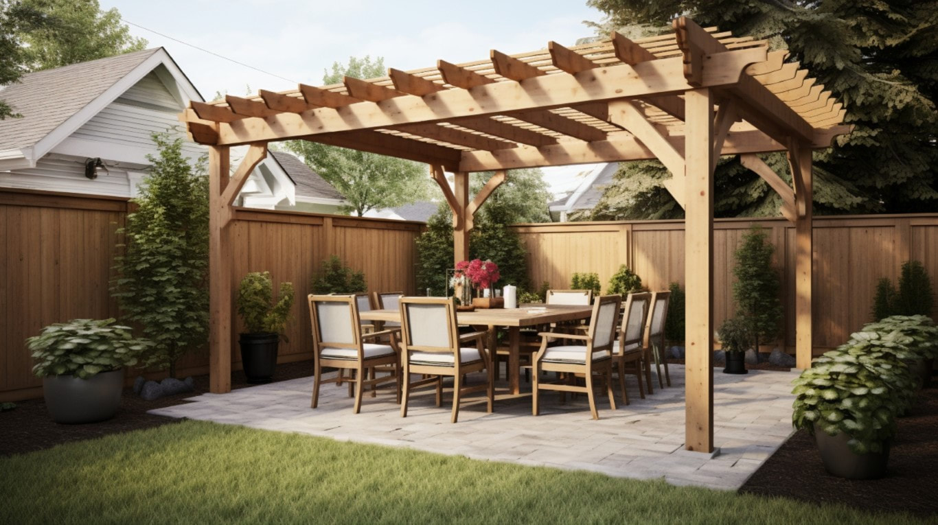 An image of Wooden Pergola Services in Boca Raton FL